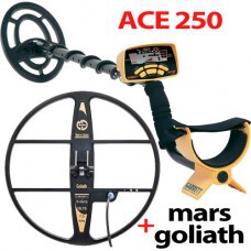 Металлоискатель ACE 250 с катушкой Mars Goliath Металлоискатель ACE 250 с катушкой Mars Goliath